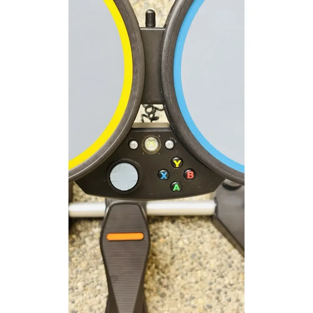 Rock Band Harmonix Drum Set Xbox 360 w/ Foot Pedal Wired Harmonix Parts & Repair